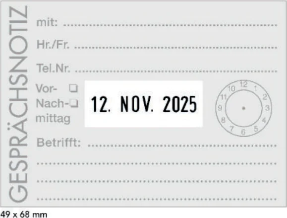 Beispielabdruck COLOP Expert 3860