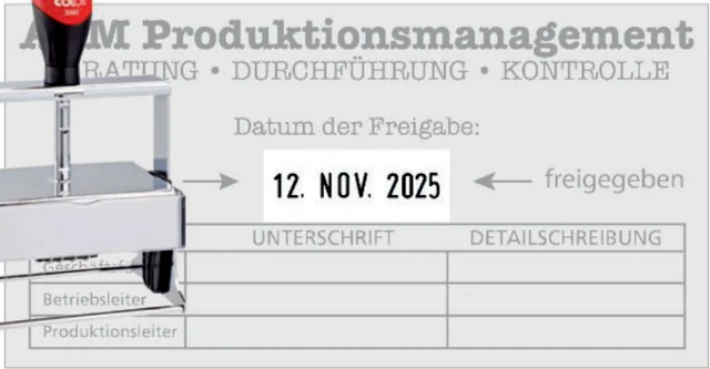 Beispielabdruck COLOP Expert 3960