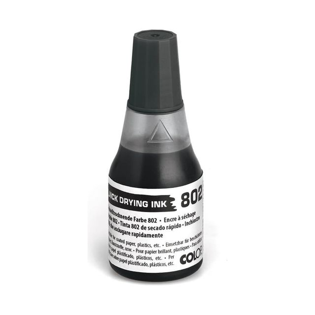 COLOP Stempelfarbe 802 schnelltrocknend, 25 ml
